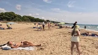 Hidden Gem Beach, Beach Walk, 4K Tour, Real Ambient Sound