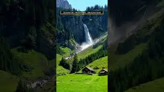 Staubifall Waterfall, Switzerland