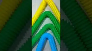 Creating ASMR Crunchy POPs TUBES /#asmrvideo #satisfying #creative #oddasmr #relaxing #shorts