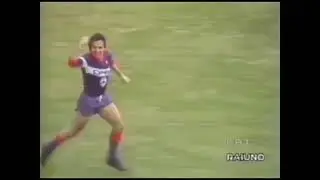 Daniel Bertoni (Fiorentina) - 27/11/1983 - Fiorentina 3x3 Juventus - 2 gols