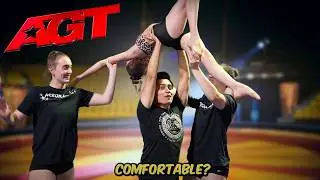 I Tried EXTREME Gymnastics | AGT WINNERS