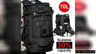 50L 70L Travel Fitness Training Backpack Large Capacity Multifunction Luggage Bag Waterproof Men Out