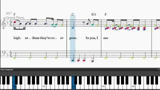 Miracles (Someone Special) (featuring Big Sean) by Coldplay - Easy piano tutorials with sheetmusic