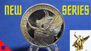 Queen's Virtues Silver Pound - 