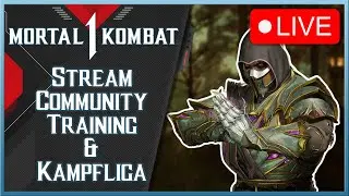 Mortal Kombat 1 - Stream - Community Training & Kampfliga