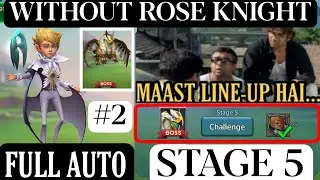 Lords Mobile limited challenge darkness calls stage 5 Fully auto | Dark follower stage 5 fully auto