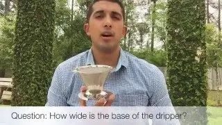 FAQ #1: How wide is the base of the JavaPresse Coffee Brewer?