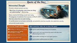 Why Technology Scares Us (And How to Master It) 🧠 | Quote of the Day 💭