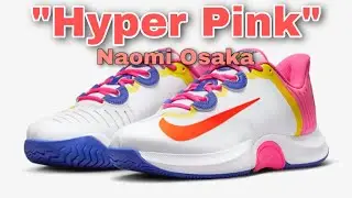 Women&rsquo;s Hard-Court Tennis Shoe Nike Zoom GP Turbo Naomi Osaka &ldquo;Hyper Pink&rdquo;