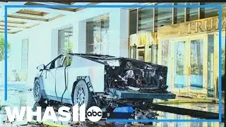 1 dead, 7 injured in Cybertruck explosion outside Trump's Las Vegas hotel