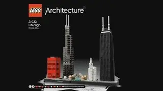 LEGO Architecture 21033 Chicago - instruction timelapse
