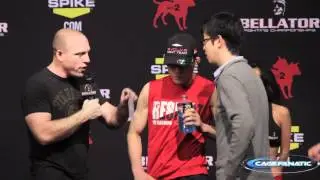 Eddie Alvarez and Shinya Aoki Weigh In video/stare down video