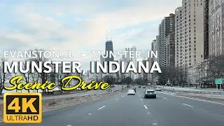 Scenic Drive from Evanston, IL to Munster, IN | Sheridan Serenity to Skyway Steel