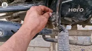 Hero Passion pro bs6 kick start problem..#automobile #garage #youtube #mechanic #youtubeshorts