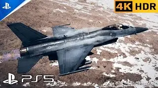 Battlefield 6 (PS5) Gameplay &rarr; [4K60FPS] Liberation Peak - F-61V (NATO) / Conquest Mode