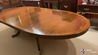 Antique Regency Revival Dining Table C1920 20th C