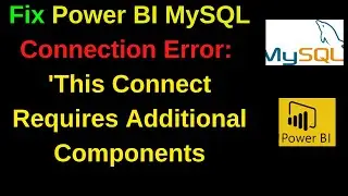 Исправление ошибки подключения Power BI MySQL: &laquo;Для этого подключения требуются дополнительные ко...