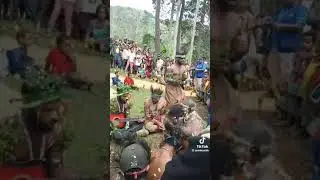 Traditional String Band from Waghi, Simbu Province, Papua New Guinea.
