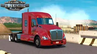 ATS (American Truck Simulator) - Keyboard Gameplay - Realistic Driving - Driving in America
