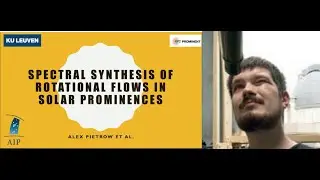 HAO Colloquium   Spectral synthesis of rotational flows in solar prominences &ndash; 2024 09 25 13 41 MDT