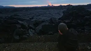 I WALKED ACROSS A LAVA FIELD IN ICELAND