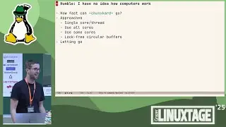 Grazer Linuxtage 2025 - Home-cooked Software: A Backup Tale