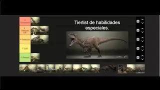 🦕 Tierlist de habilidades de los jugables de  Evrima debut del  Alosaurio.🦖