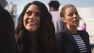 Lucifer season 4x07 - Lucifer and Eve making out while interrogation