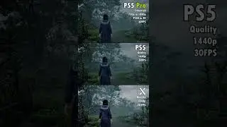 Xbox Series X против PS5 против PS5 Pro Silent Hill f Quality Mode &mdash; Xbox Series X четче!