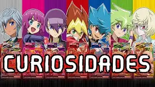 Curiosidades de Yuga, Luke, Gavin, Romin, Roa, Nail y Asana | Datos Curiosos de Yu-Gi-Oh! SEVENS