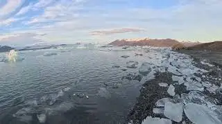 Iceland Dec 2025 | Diamond Beach / J&ouml;kuls&aacute;rl&oacute;n Glacier Lagoon | Driving and walk | 4K
