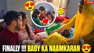 Finally !!! Baby ka NAAMKARAN 😍