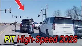 MOST BRUTAL High Speed Police Chases Caught on Dashcam You ! PIT menuver 2026 New
