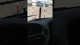 Подготовка к конкурсу профмастерства. Загоняем ЛиАЗ-5292.67 в бокс