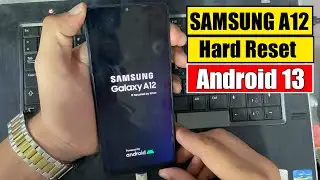 Samsung A12 Hard Reset Andriod 13 || Pattern Unlock 2025 || Remove Pin/Password 