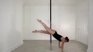 Inverted Thigh Hold. Pole Dance Tutorial
