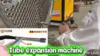 Tube Expansion Machine Working | Heat Exchanger Tube Rolling । বাংলা 
