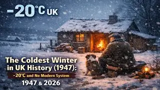Самая холодная зима в истории Великобритании (1947): &minus;20&deg;C и отсутствие современной системы...