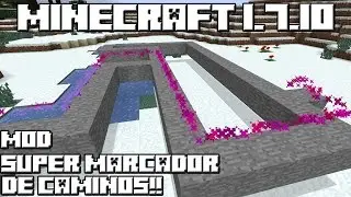 Minecraft 1.7.10 MOD SUPER MARCADOR DE CAMINOS!