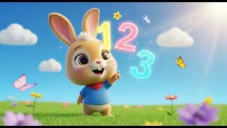 ১ ২ ৩ শিখি খরগোশের সাথে 🐇 | Bangla Kids Number Song....
