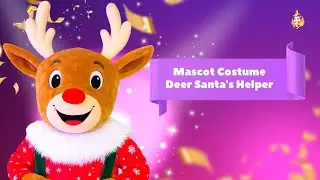 🎄 Талисман оленя &mdash; помощник Санты 🦌 | Премиальный рождественский костюм от Carnival Mascot