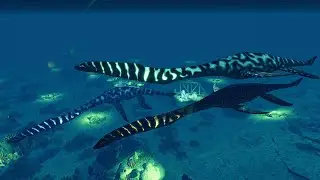 STYXOSAURUS NIGHT PARK LAGOON CORAL - JURASSIC WORLD EVOLUTION 2