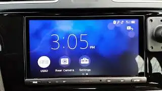 Sony XAV-AX5000 in a 2016 Subaru WRX