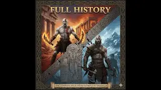 Full Story of Kratos in 6 min: From Sparta to Midgard | God of War