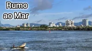 Em busca do sustento, o pescador  segue guiado pela esperan&ccedil;a.