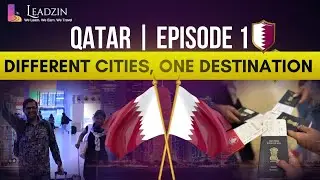 From India to Qatar! | Team Leadzin's Trip To Qatar Begins | Episode 1