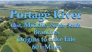 Portage River Branches Aerial  ( PTXVI )
