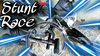 COLOQUEI O PROTETOR STUNT RACE NA MINHA MOTO 