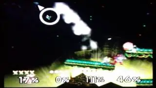 SSB64:Fox VS Kirby VS Link VS Captain Falcon - Planet Zebes Match 56