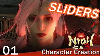 Nioh3 | Character Creation Sliders 01|仁王3 |キャラメイク スライダー 01
